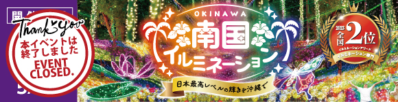 イルミネーションアワード2023全国2位南国イルミネーション